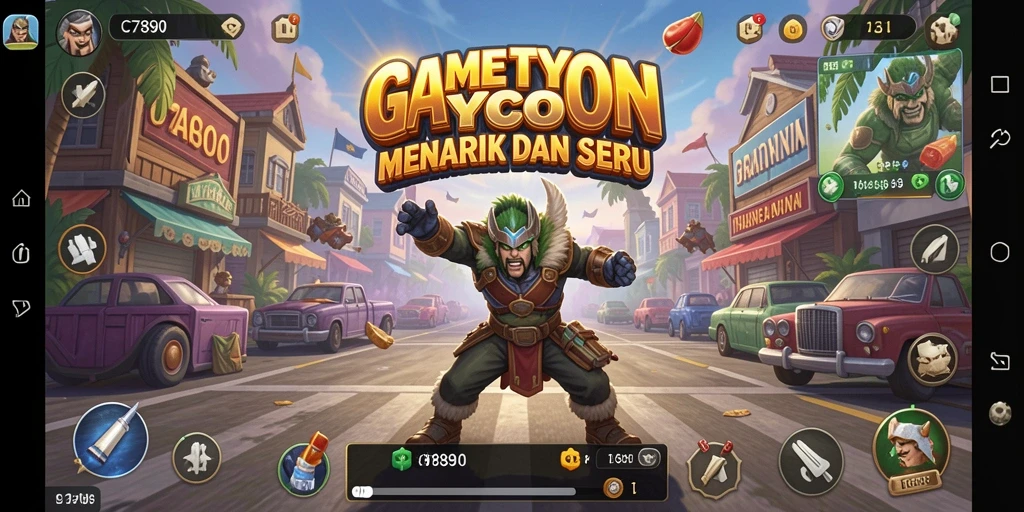 Tangkap momen seru dalam gameplay Tycoon C7890.