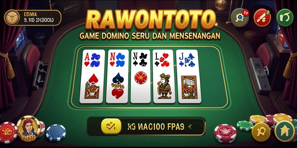 Tampilan menarik dari gameplay RAWONTOTO yang seru.