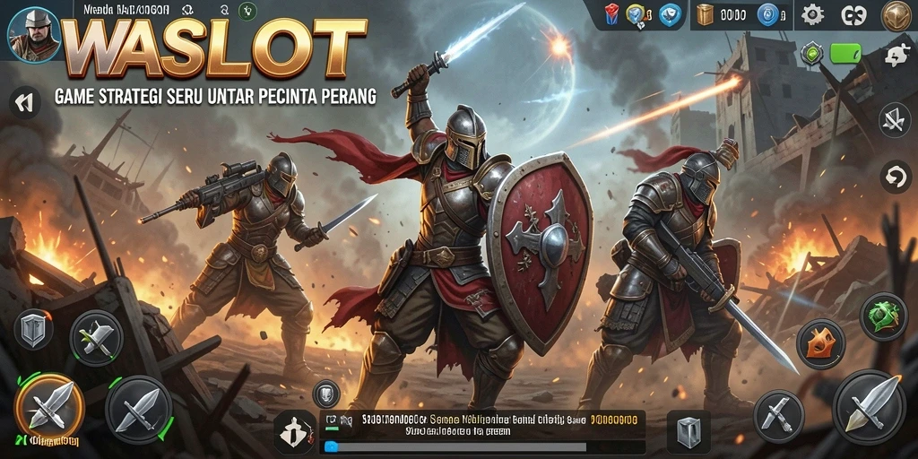 Tampilan gameplay <strong>WASLOT</strong> yang menegangkan dan penuh strategi.